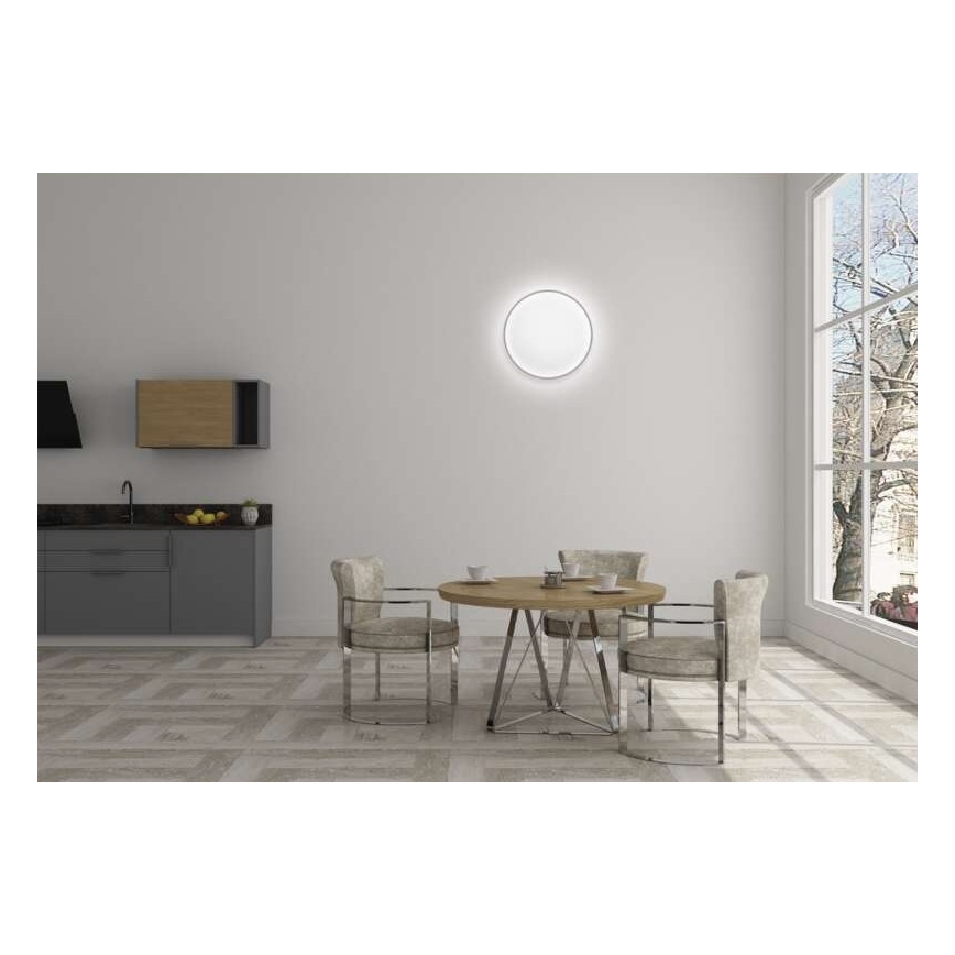 LED Zatemnitvena stropna svetilka LED/24W/230V okrogla + Daljinski upravljalnik 2700K-6500K