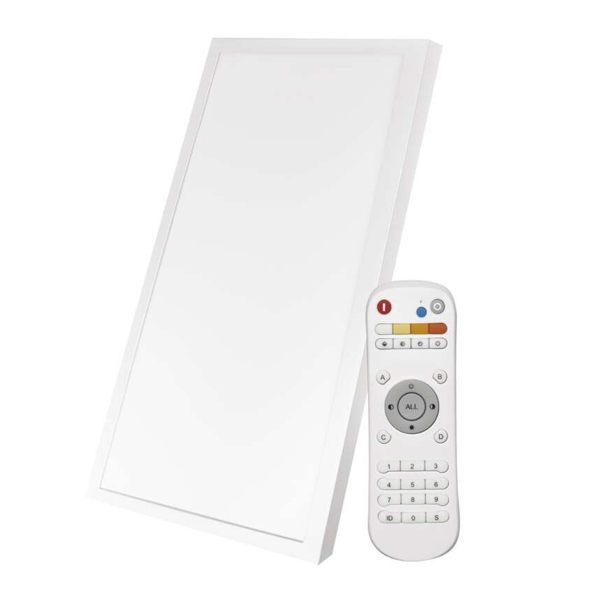 LED Zatemnitvena stropna svetilka LED/25W/230V pravokotna + Daljinski upravljalnik 2700K-6000K