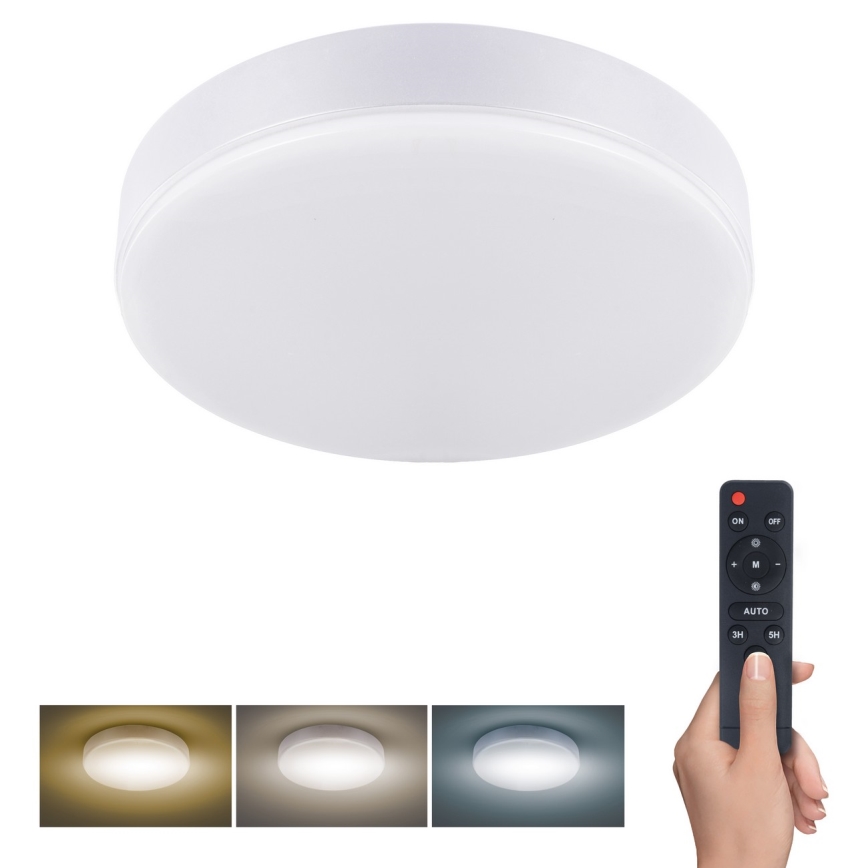 LED Zatemnitvena stropna svetilka LED/36W/230V 3000-6000K + Daljinski upravljalnik
