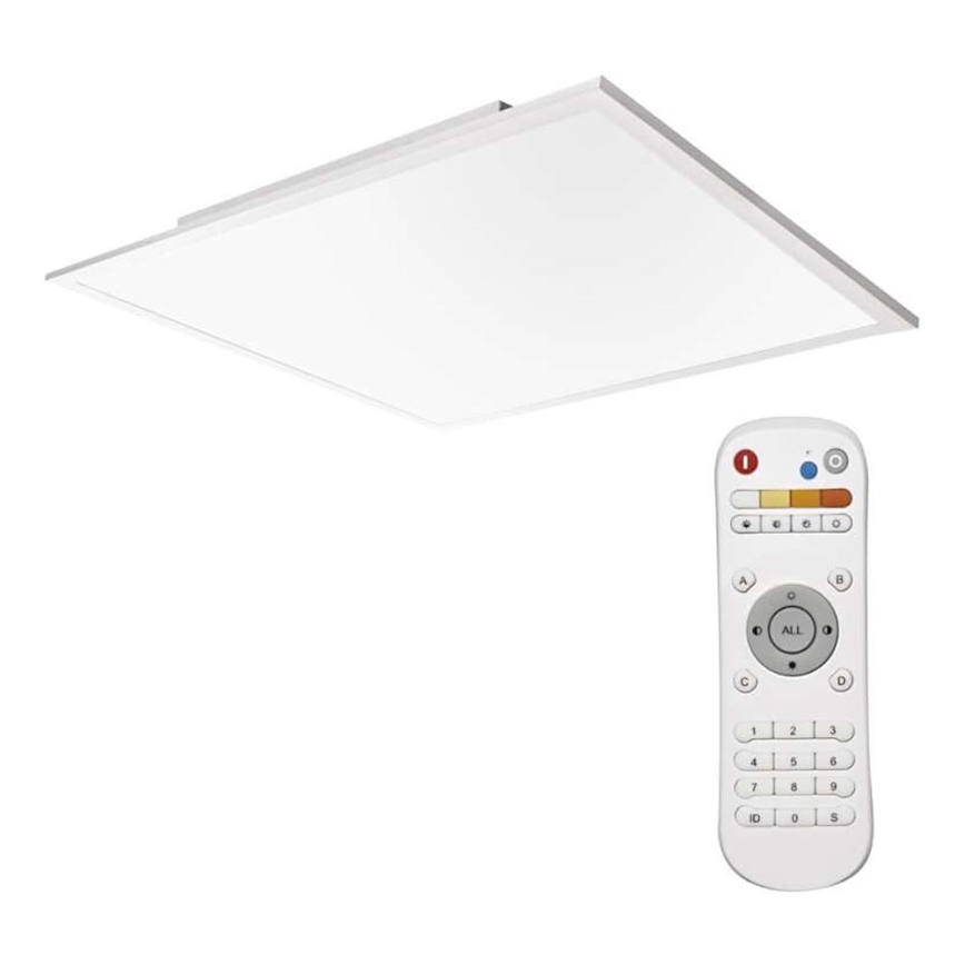 LED Zatemnitvena stropna svetilka LED/40W/230V 2700K-6000K kvaratna + Daljinski upravljalnik