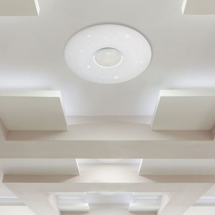 LED Zatemnitvena stropna svetilka LED/40W/230V 3000/4000/6500K + Daljinski upravljalnik