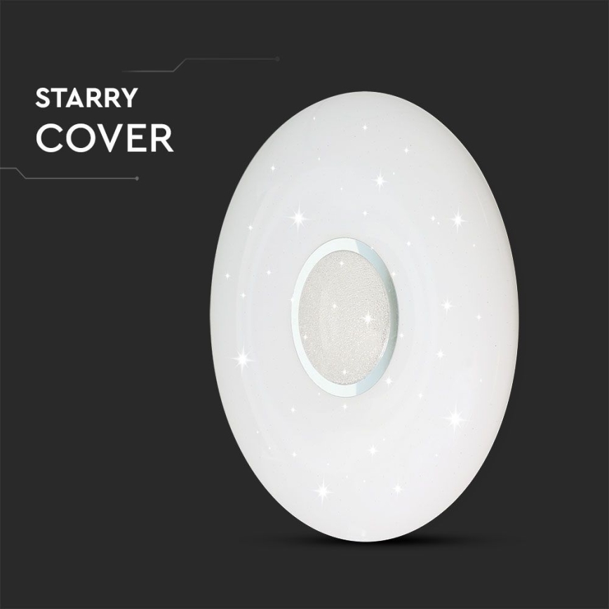 LED Zatemnitvena stropna svetilka LED/40W/230V 3000/4000/6500K + Daljinski upravljalnik