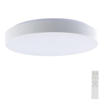 LED Zatemnitvena stropna svetilka LED/40W/230V 3000-6500K 39,5 cm bela + Daljinski upravljalnik