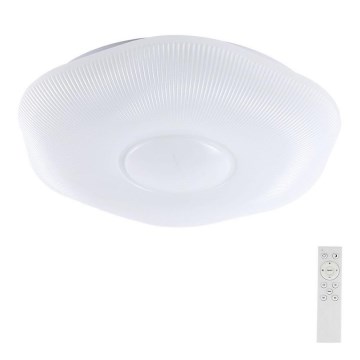 LED Zatemnitvena stropna svetilka LED/40W/230V 3000-6500K 40 cm bela + Daljinski upravljalnik