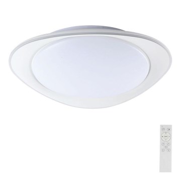 LED Zatemnitvena stropna svetilka LED/40W/230V 3000-6500K 45 cm bela + Daljinski upravljalnik