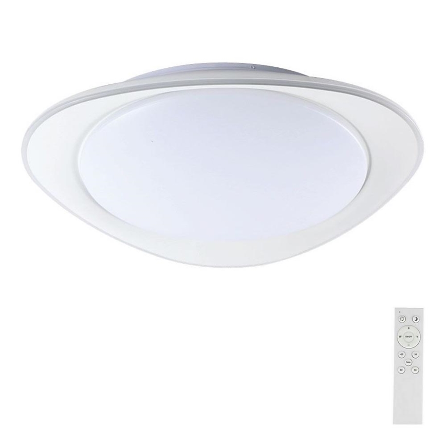 LED Zatemnitvena stropna svetilka LED/40W/230V 3000-6500K 45 cm bela + Daljinski upravljalnik