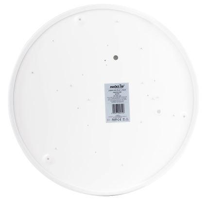 LED Zatemnitvena stropna svetilka LED/40W/230V 3000-6500K pr. 40 cm bela + Daljinski upravljalnik