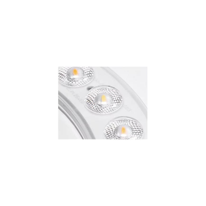 LED Zatemnitvena stropna svetilka LED/40W/230V 3000-6500K pr. 40 cm črna + Daljinski upravljalnik