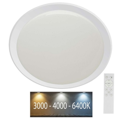 LED Zatemnitvena stropna svetilka LED/40W/230V 3000K/4000K/6500K + Daljinski upravljalnik