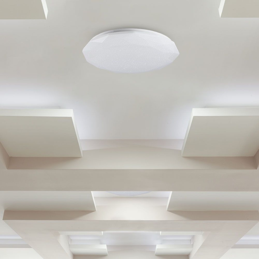 LED Zatemnitvena stropna svetilka LED/40W/230V 3000K/4000K/6500K + Daljinski upravljalnik