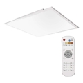 LED Zatemnitvena stropna svetilka LED/40W/230V kvaratna + Daljinski upravljalnik 2700K-6000K