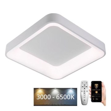LED Zatemnitvena stropna svetilka LED/45W/230V 3000-6500K bela + Daljinski upravljalnik