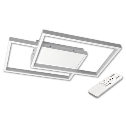LED Zatemnitvena stropna svetilka LED/45W/230V 3000-6500K bela + Daljinski upravljalnik