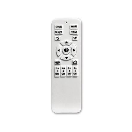 LED Zatemnitvena stropna svetilka LED/45W/230V 3000-6500K bela + Daljinski upravljalnik