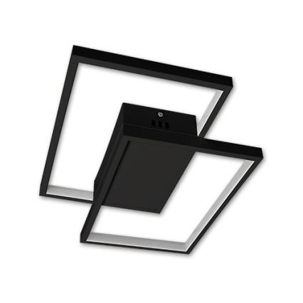 LED Zatemnitvena stropna svetilka LED/45W/230V 3000-6500K črna + Daljinski upravljalnik