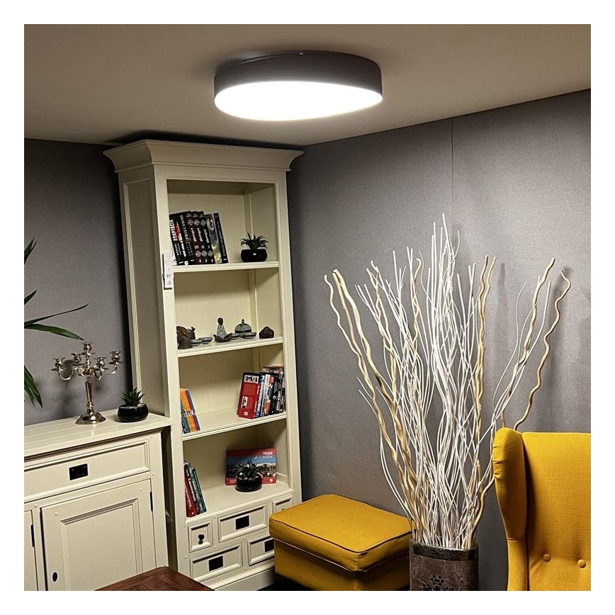 LED Zatemnitvena stropna svetilka LED/48W/230V 2700-6500K Wi-Fi Tuya + Daljinski upravljalnik
