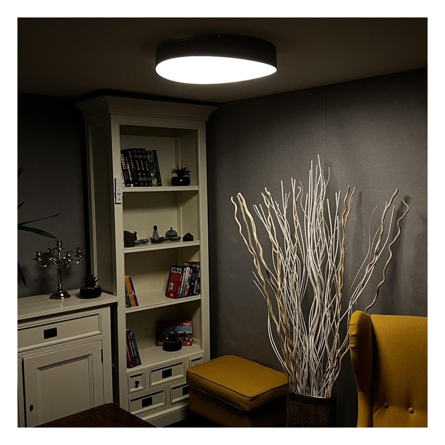 LED Zatemnitvena stropna svetilka LED/48W/230V 2700-6500K Wi-Fi Tuya + Daljinski upravljalnik
