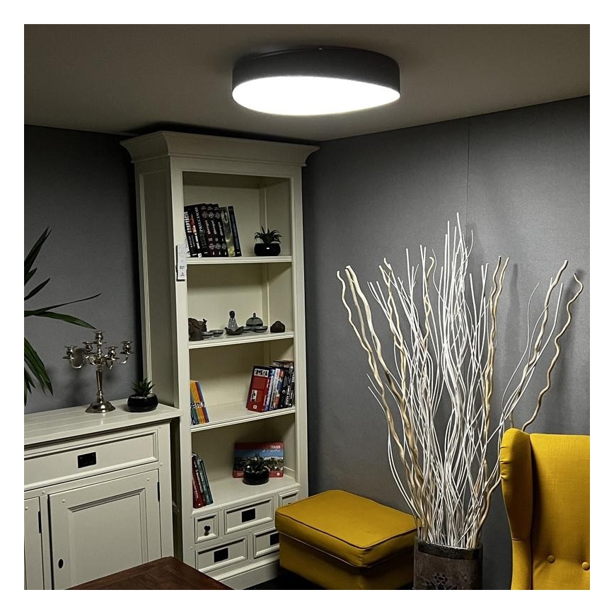 LED Zatemnitvena stropna svetilka LED/48W/230V 2700-6500K Wi-Fi Tuya + Daljinski upravljalnik