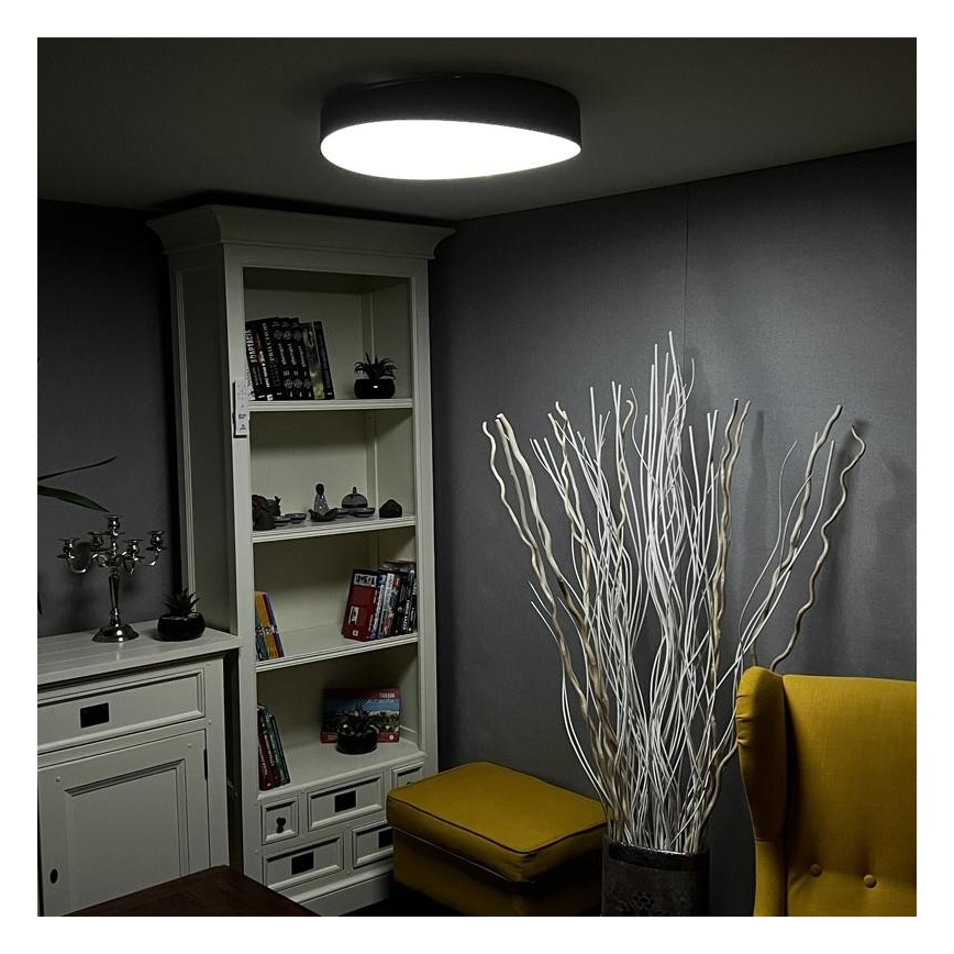 LED Zatemnitvena stropna svetilka LED/48W/230V 2700-6500K Wi-Fi Tuya + Daljinski upravljalnik