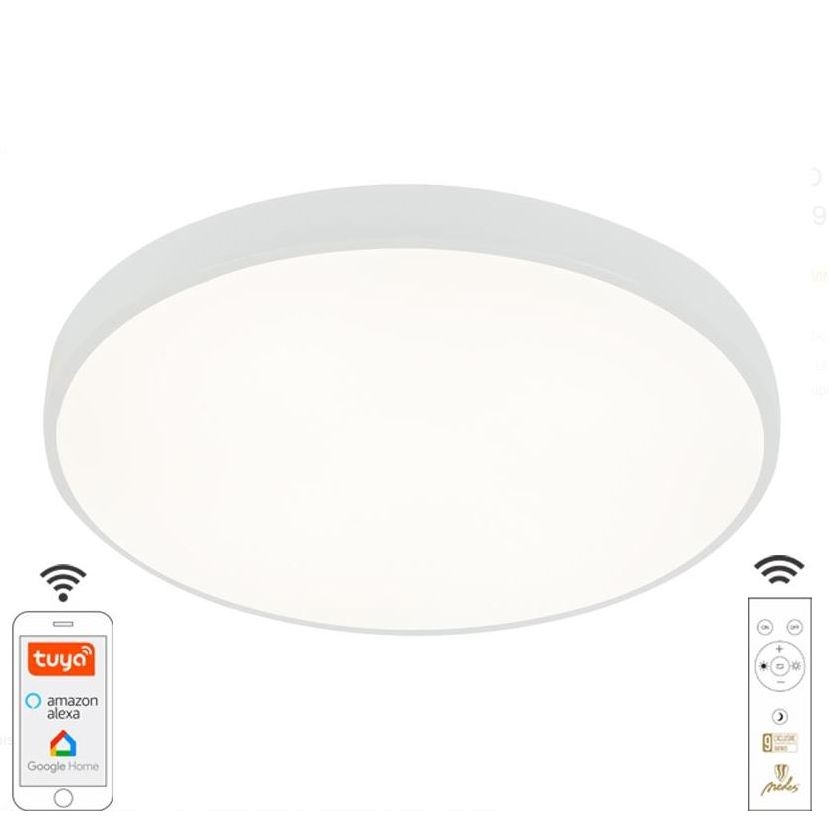 LED Zatemnitvena stropna svetilka LED/48W/230V 2700-6500K Wi-Fi Tuya + Daljinski upravljalnik