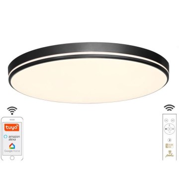 LED Zatemnitvena stropna svetilka LED/48W/230V 2700-6500K Wi-Fi Tuya + Daljinski upravljalnik