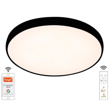 LED Zatemnitvena stropna svetilka LED/48W/230V 2700-6500K Wi-Fi Tuya + Daljinski upravljalnik