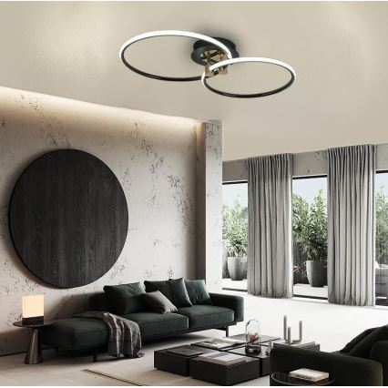 LED Zatemnitvena stropna svetilka LED/48W/230V 3000-6500K + Daljinski upravljalnik