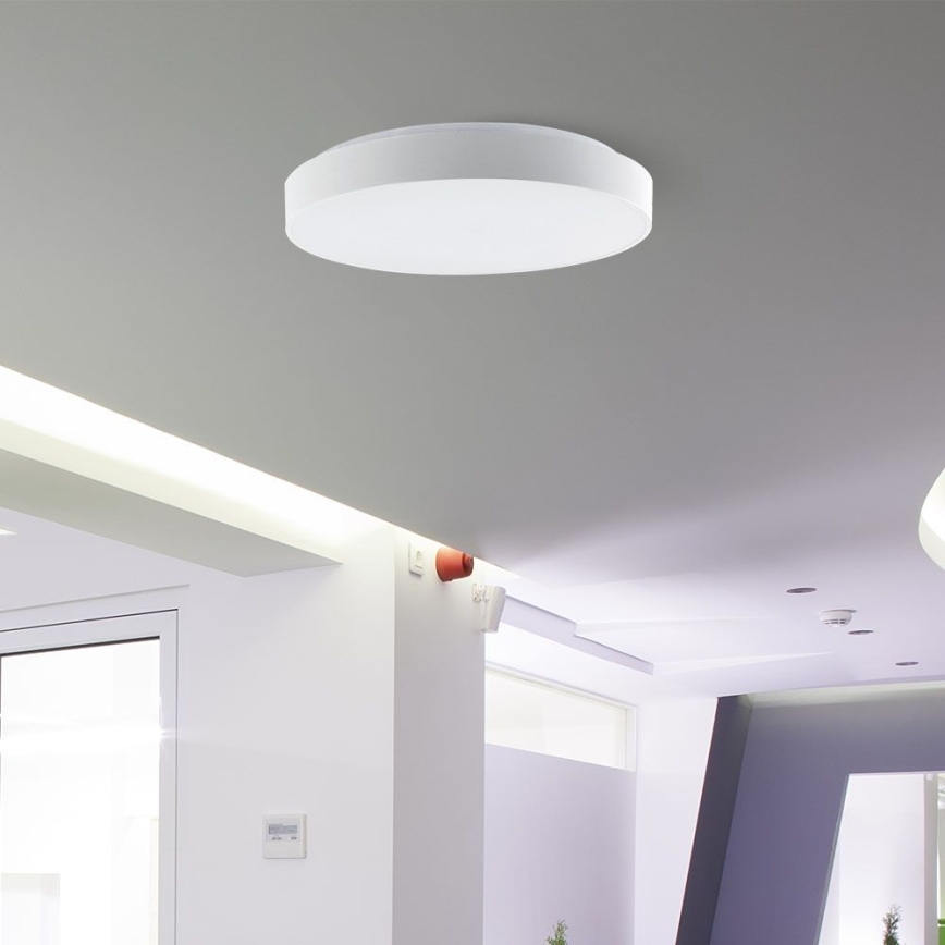LED Zatemnitvena stropna svetilka LED/60W/230V 3000-6500K 49,5 cm bela + Daljinski upravljalnik