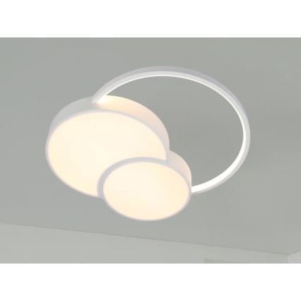LED Zatemnitvena stropna svetilka LED/60W/230V 3000-6500K bela + Daljinski upravljalnik