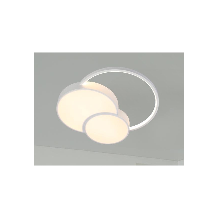 LED Zatemnitvena stropna svetilka LED/60W/230V 3000-6500K bela + Daljinski upravljalnik