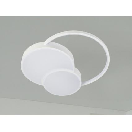 LED Zatemnitvena stropna svetilka LED/60W/230V 3000-6500K bela + Daljinski upravljalnik