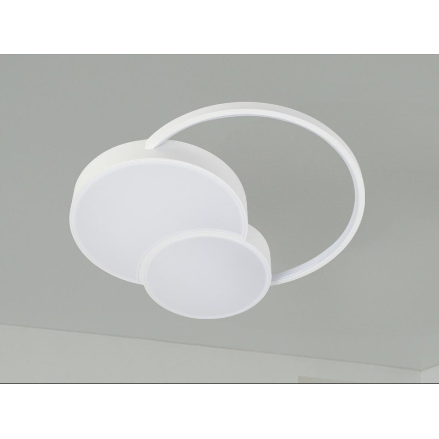 LED Zatemnitvena stropna svetilka LED/60W/230V 3000-6500K bela + Daljinski upravljalnik