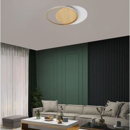 LED Zatemnitvena stropna svetilka LED/60W/230V 3000-6500K + Daljinski upravljalnik