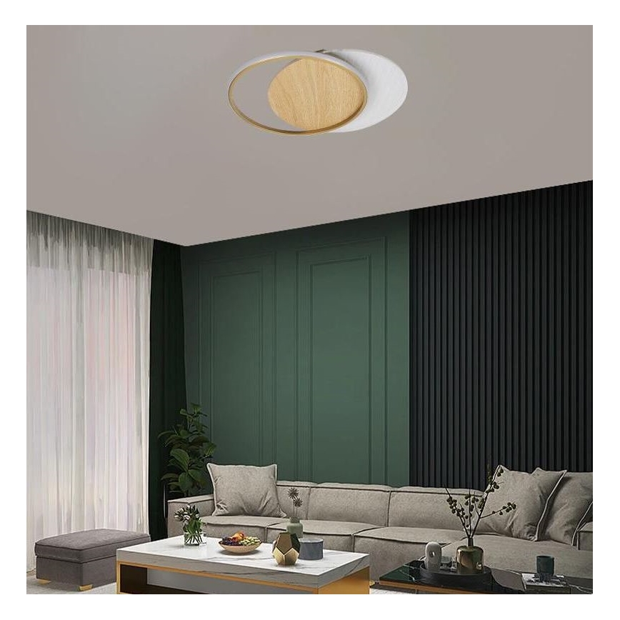 LED Zatemnitvena stropna svetilka LED/60W/230V 3000-6500K + Daljinski upravljalnik