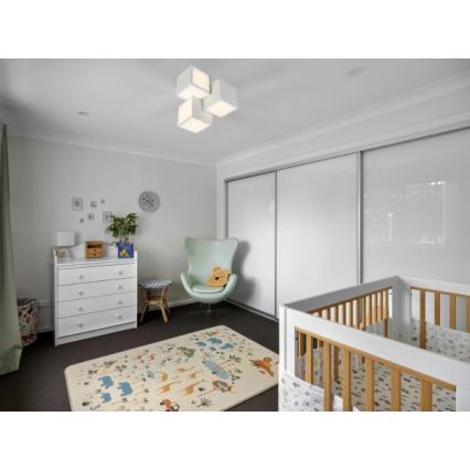 LED Zatemnitvena stropna svetilka LED/60W/230V 3000-6500K + Daljinski upravljalnik