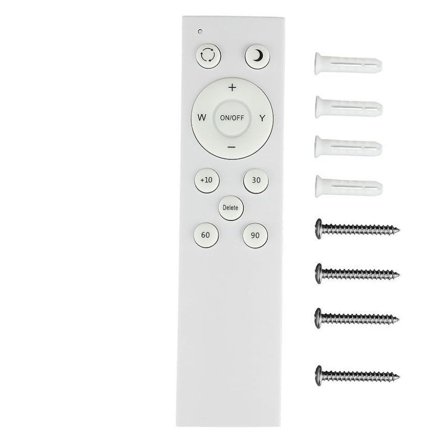 LED Zatemnitvena stropna svetilka LED/60W/230V 3000K/4000K/6500K + Daljinski upravljalnik