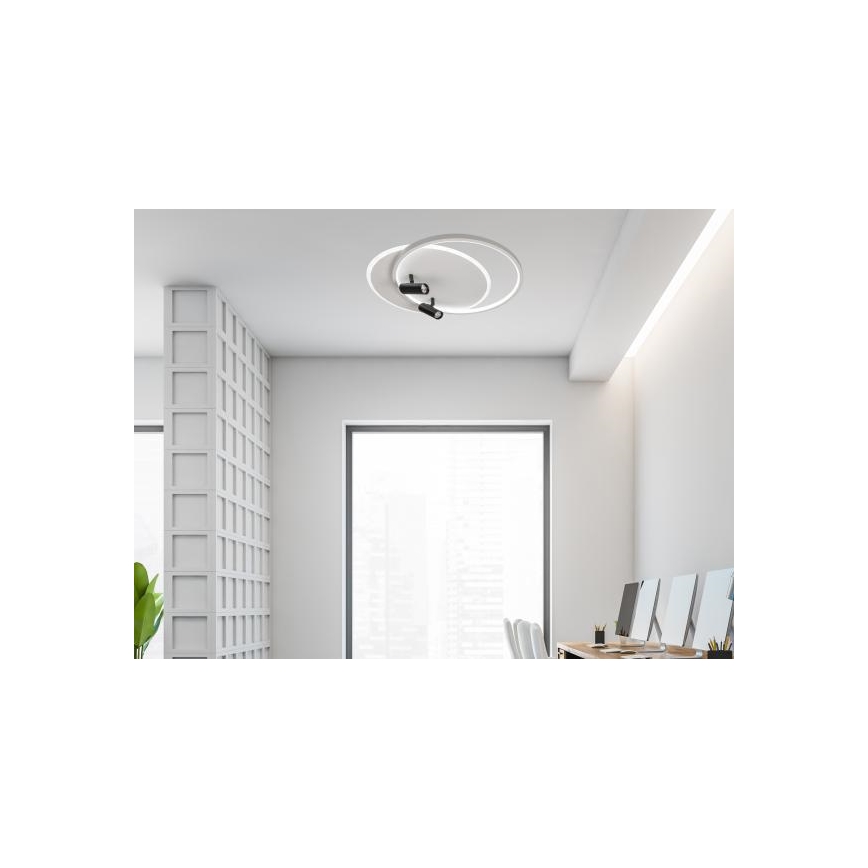 LED Zatemnitvena stropna svetilka LED/65W/230V 3000-6500K bela + Daljinski upravljalnik