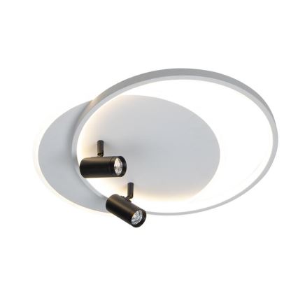 LED Zatemnitvena stropna svetilka LED/65W/230V 3000-6500K bela + Daljinski upravljalnik
