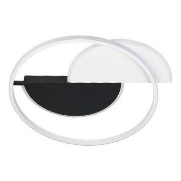 LED Zatemnitvena stropna svetilka LED/70W/230V 3000-6500K bela/črna + Daljinski upravljalnik