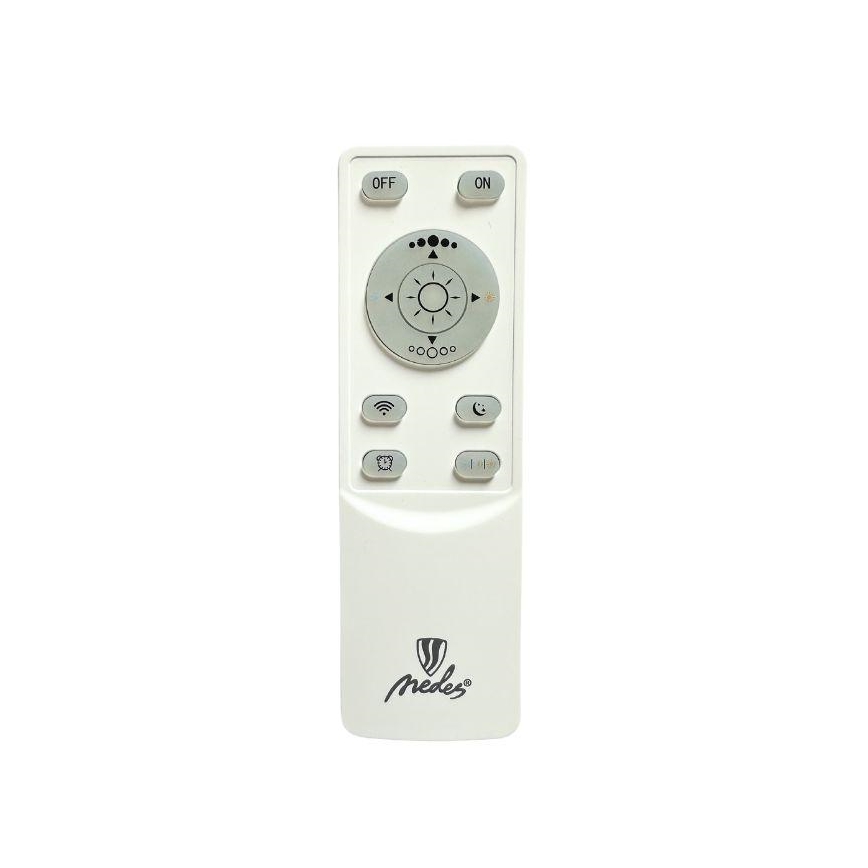 LED Zatemnitvena stropna svetilka LED/70W/230V 3000-6500K črna/rjava + Daljinski upravljalnik