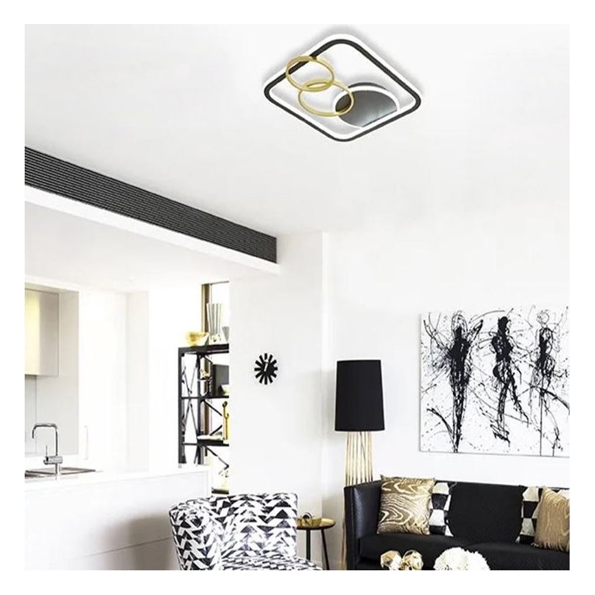 LED Zatemnitvena stropna svetilka LED/70W/230V 3000-6500K + Daljinski upravljalnik