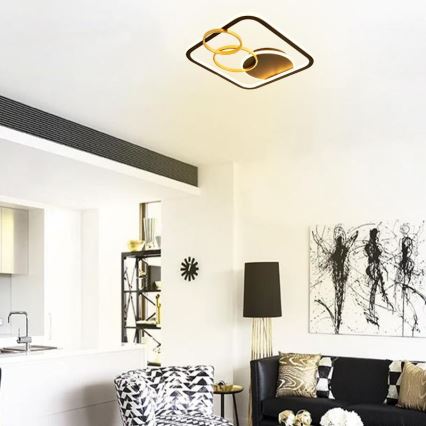 LED Zatemnitvena stropna svetilka LED/70W/230V 3000-6500K + Daljinski upravljalnik