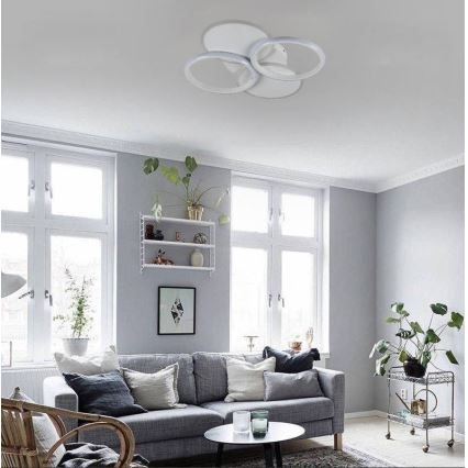 LED Zatemnitvena stropna svetilka LED/70W/230V 3000-6500K + Daljinski upravljalnik