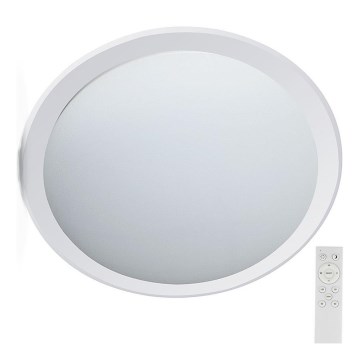 LED Zatemnitvena stropna svetilka LED/72W/230V 3000-6500K pr. 67 cm bela + Daljinski upravljalnik