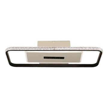 LED Zatemnitvena stropna svetilka LED/75W/230V 3000-6500K bela/črna + Daljinski upravljalnik