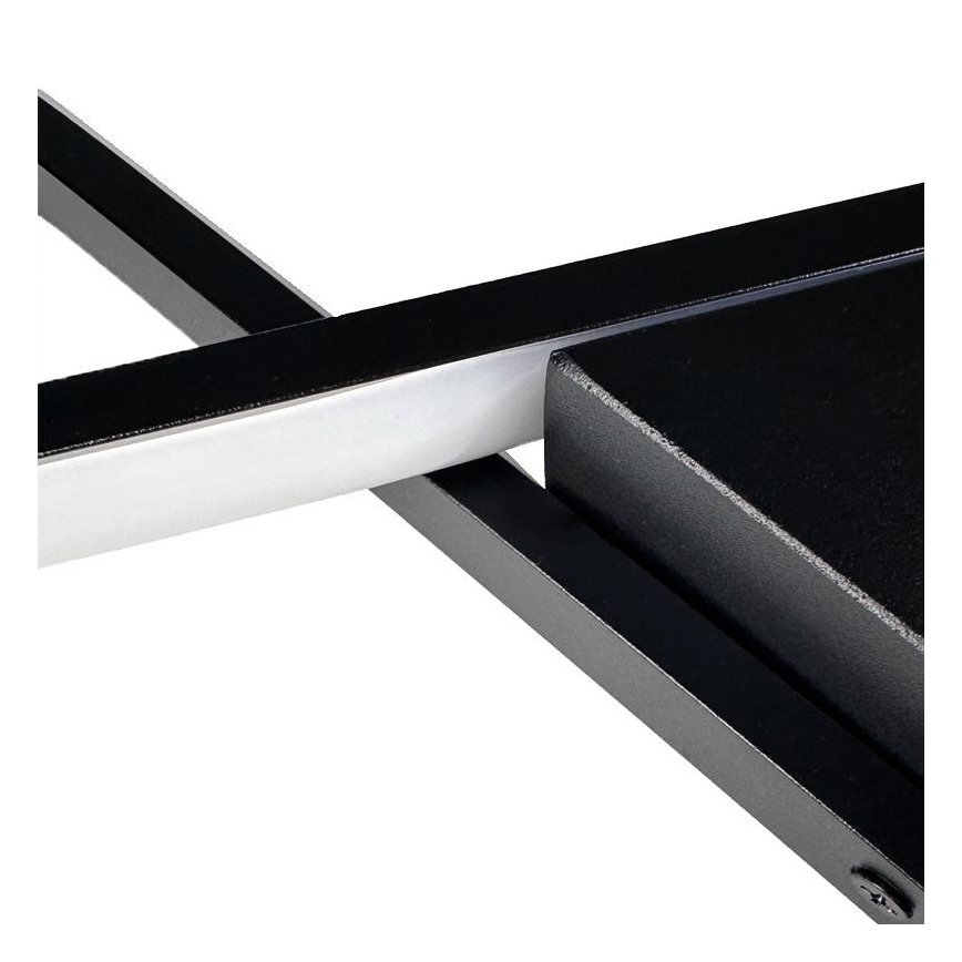 LED Zatemnitvena stropna svetilka LED/75W/230V 3000-6500K črna + Daljinski upravljalnik