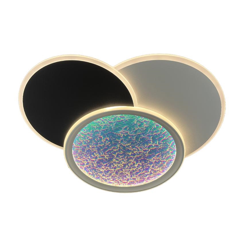 LED Zatemnitvena stropna svetilka LED/80W/230V 3000-6500K bela + Daljinski upravljalnik