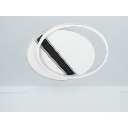 LED Zatemnitvena stropna svetilka LED/80W/230V 3000-6500K bela + Daljinski upravljalnik