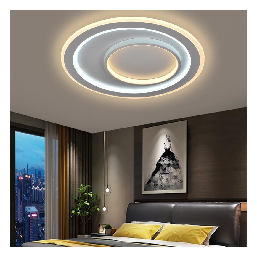 LED Zatemnitvena stropna svetilka LED/85W/230V 3000-6500K + Daljinski upravljalnik