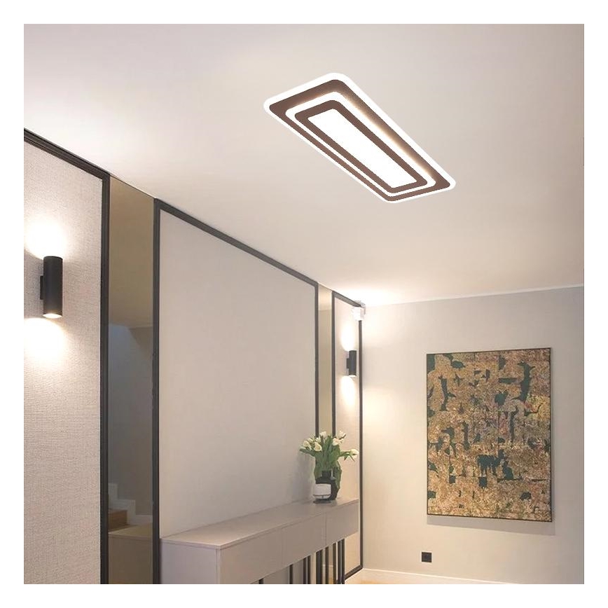 LED Zatemnitvena stropna svetilka LED/85W/230V 3000-6500K + Daljinski upravljalnik